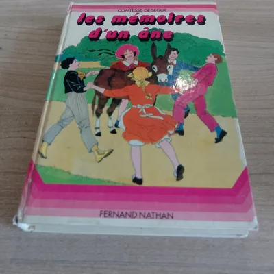 Les mémoires d'un âne Fernand nathan,Comtesse De Ségur